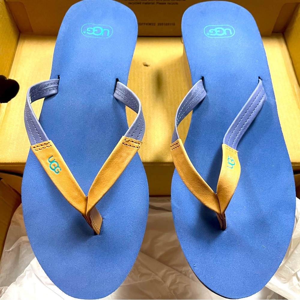 UGG Ruby Sandal Size 9 🩴 👡 Blue 1006346